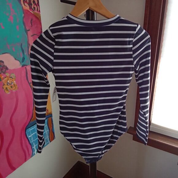 GAP girl's one piece long-sleeve bathing suit - Picture 2 of 4